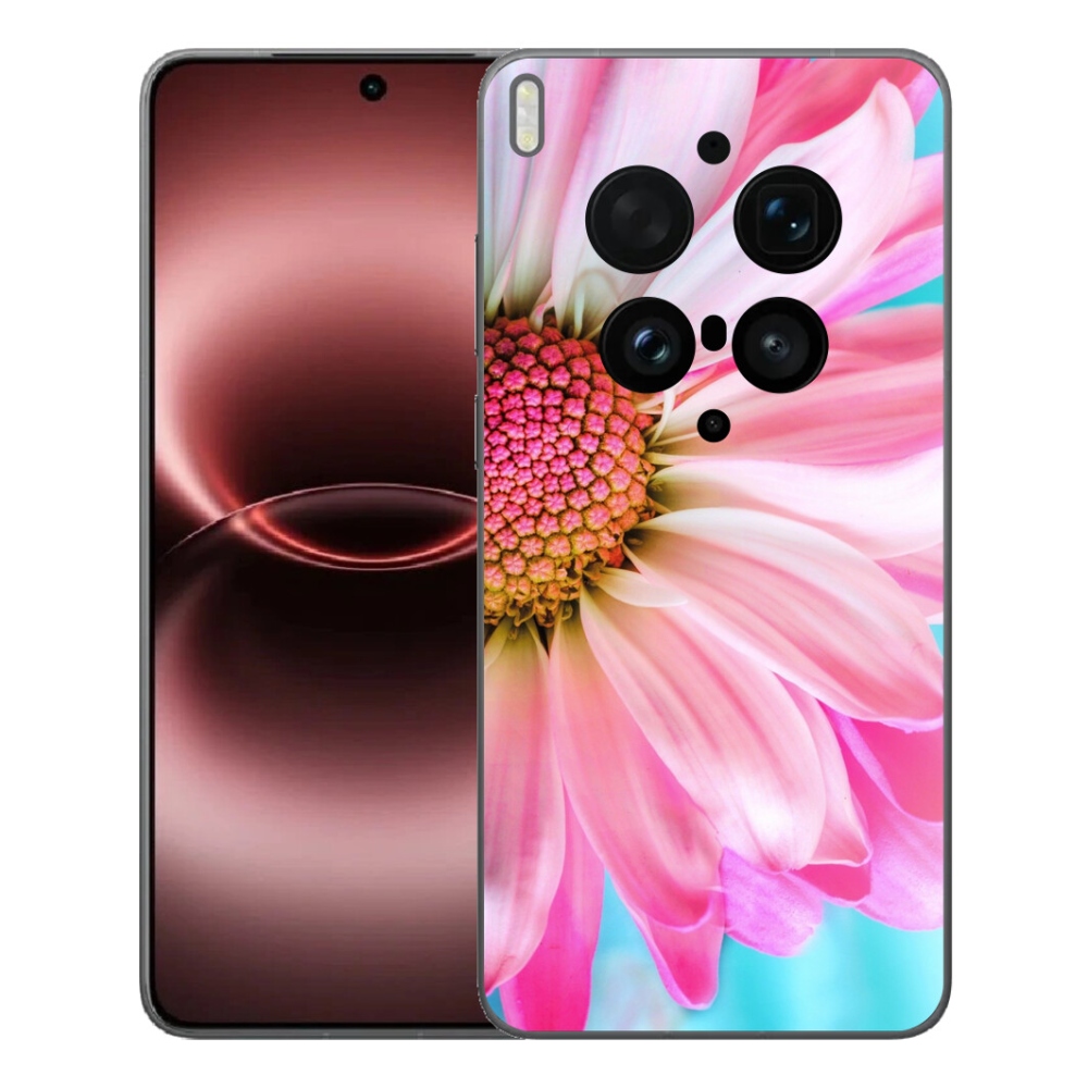 Gélový kryt mmCase na Vivo X300 Ultra - ružová kvetina