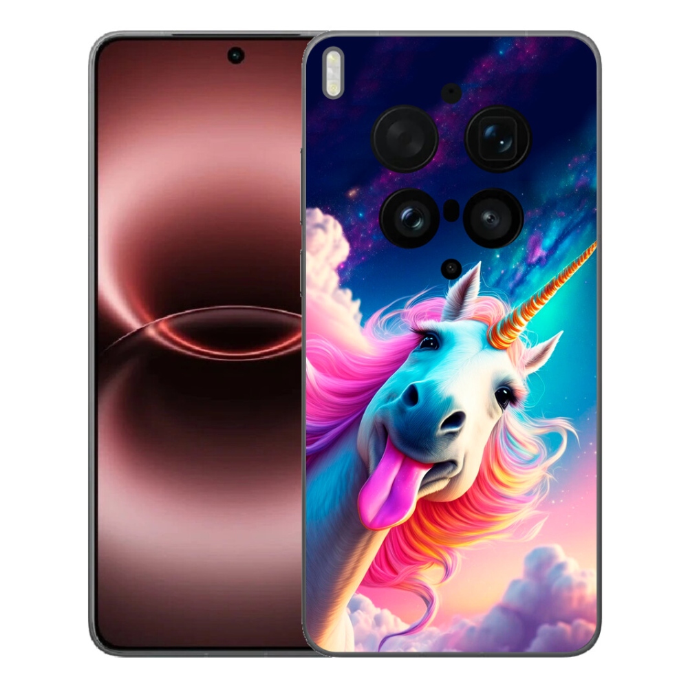 Gélový kryt mmCase na Vivo X300 Ultra - šialený jednorožec