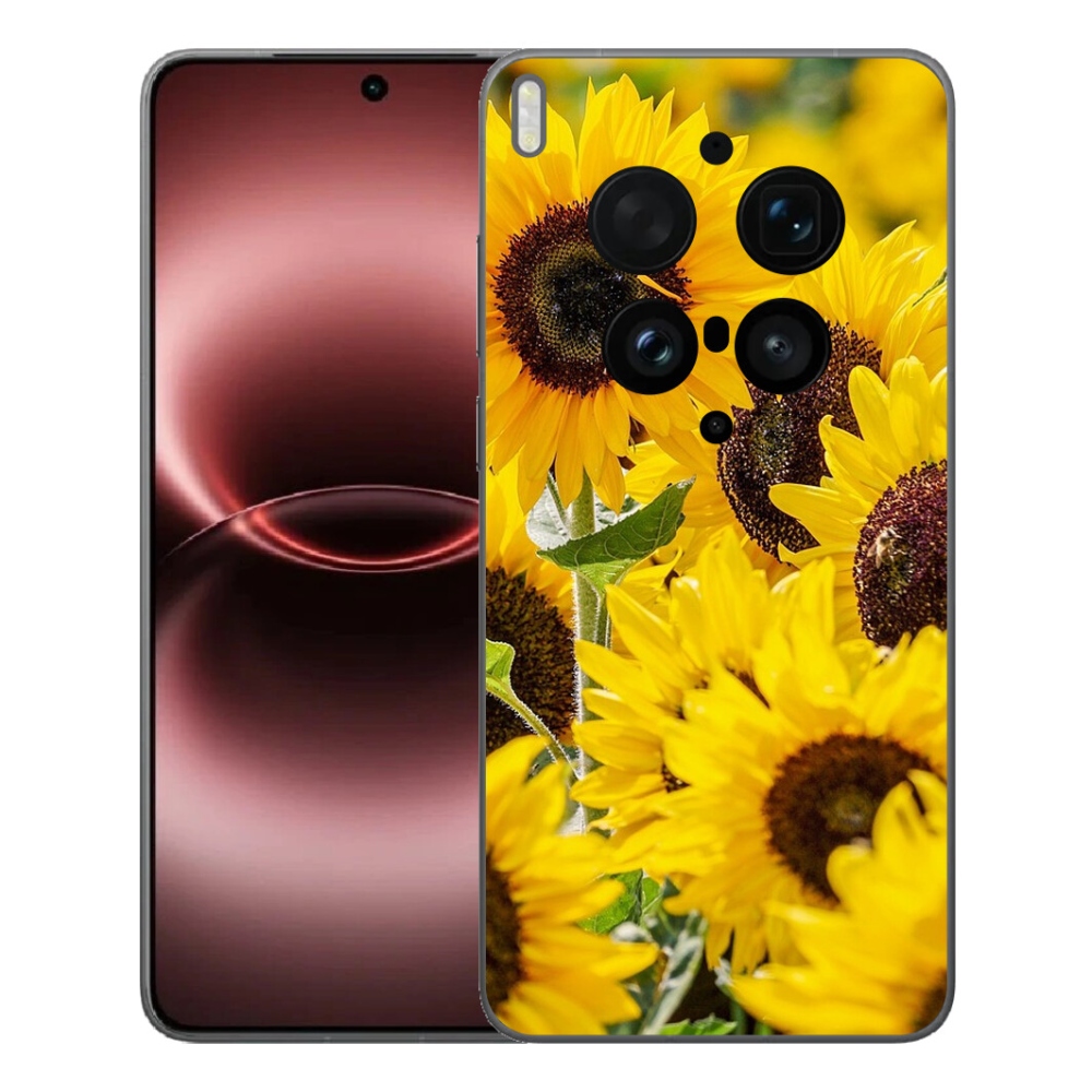 Gélový kryt mmCase na Vivo X300 Ultra - slnečnica