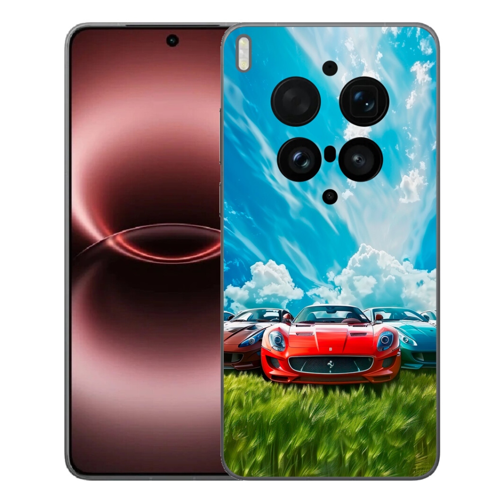 Gélový kryt mmCase na Vivo X300 Ultra - športové vozidlá