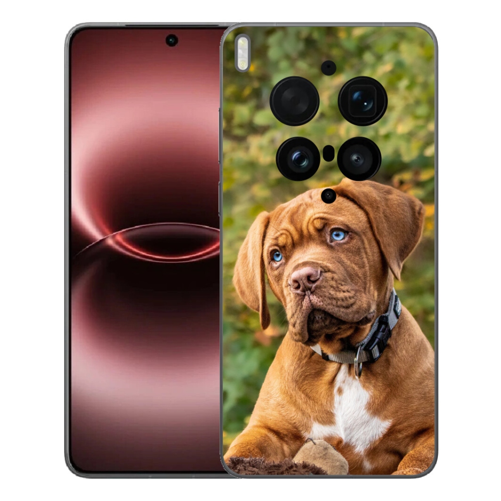 Gélový kryt mmCase na Vivo X300 Ultra - šteňa