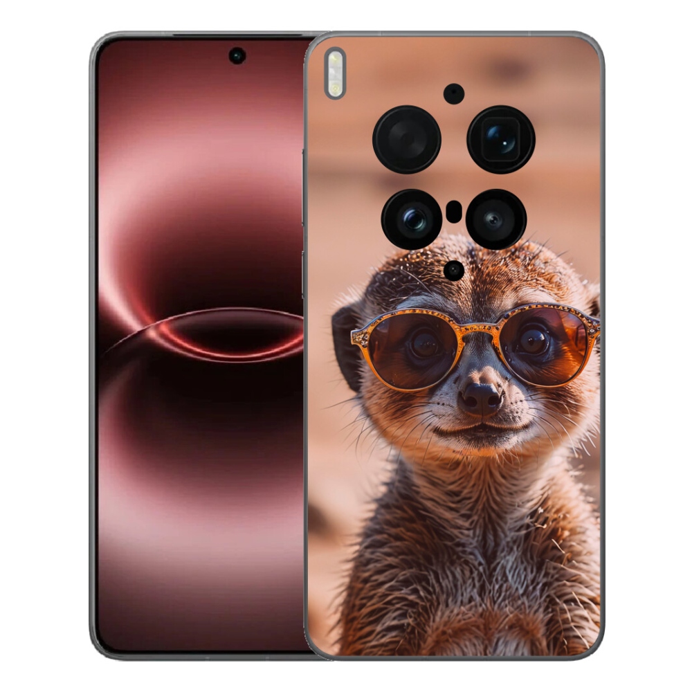 Gélový kryt mmCase na Vivo X300 Ultra - štýlová surikata