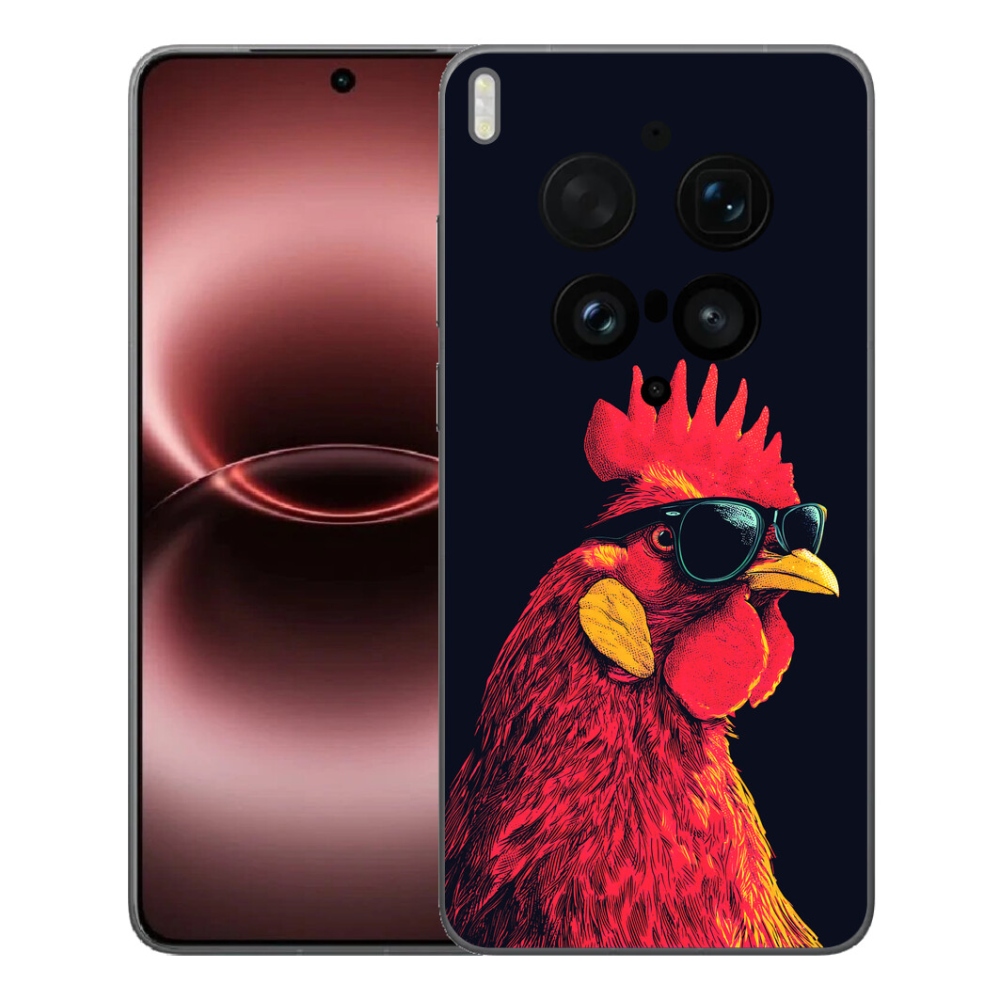 Gélový kryt mmCase na Vivo X300 Ultra - štýlový kohút
