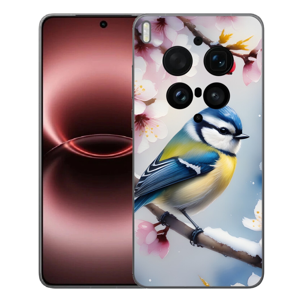 Gélový kryt mmCase na Vivo X300 Ultra - sýkorka