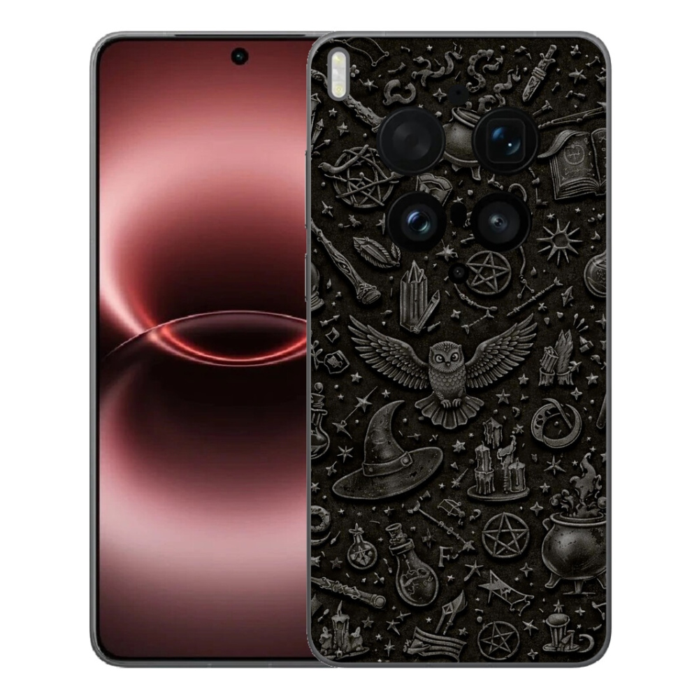 Gélový kryt mmCase na Vivo X300 Ultra - tmavý magický svet