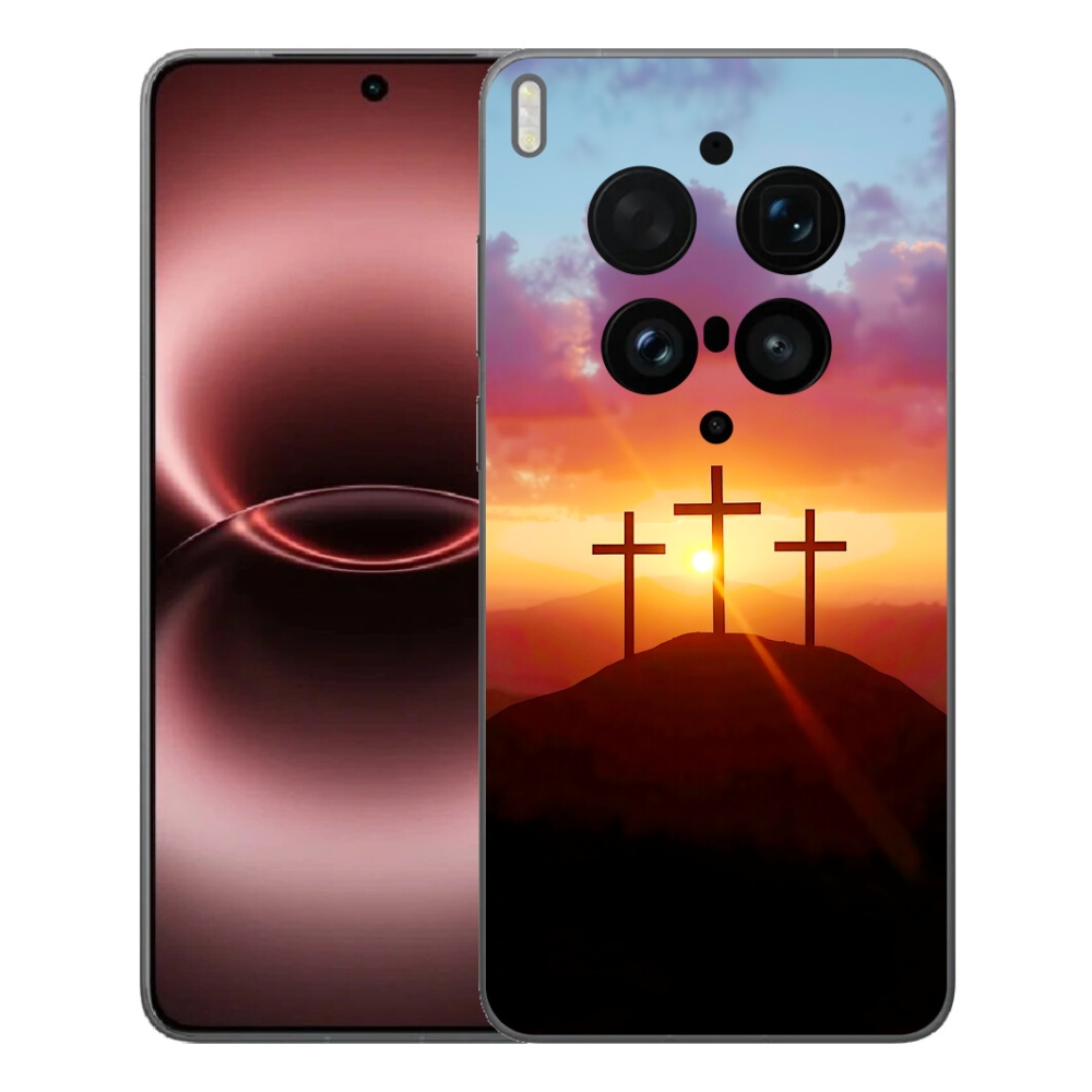 Gélový kryt mmCase na Vivo X300 Ultra - tri kríža