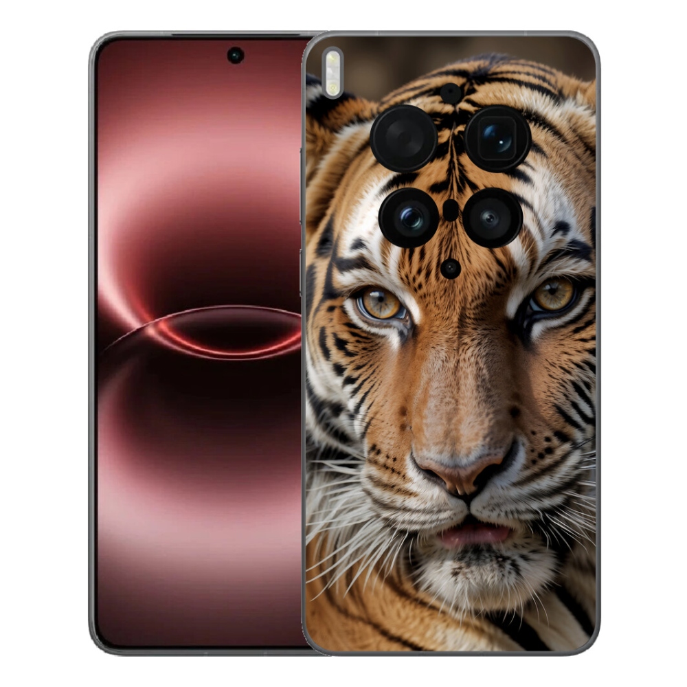 Gélový kryt mmCase na Vivo X300 Ultra - tigrie pohľad