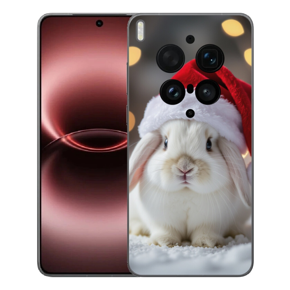 Gélový kryt mmCase na Vivo X300 Ultra - vianočný králik