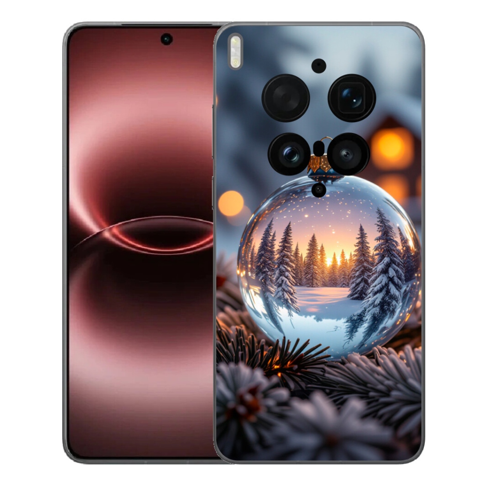 Gélový kryt mmCase na Vivo X300 Ultra - vianočná ozdoba
