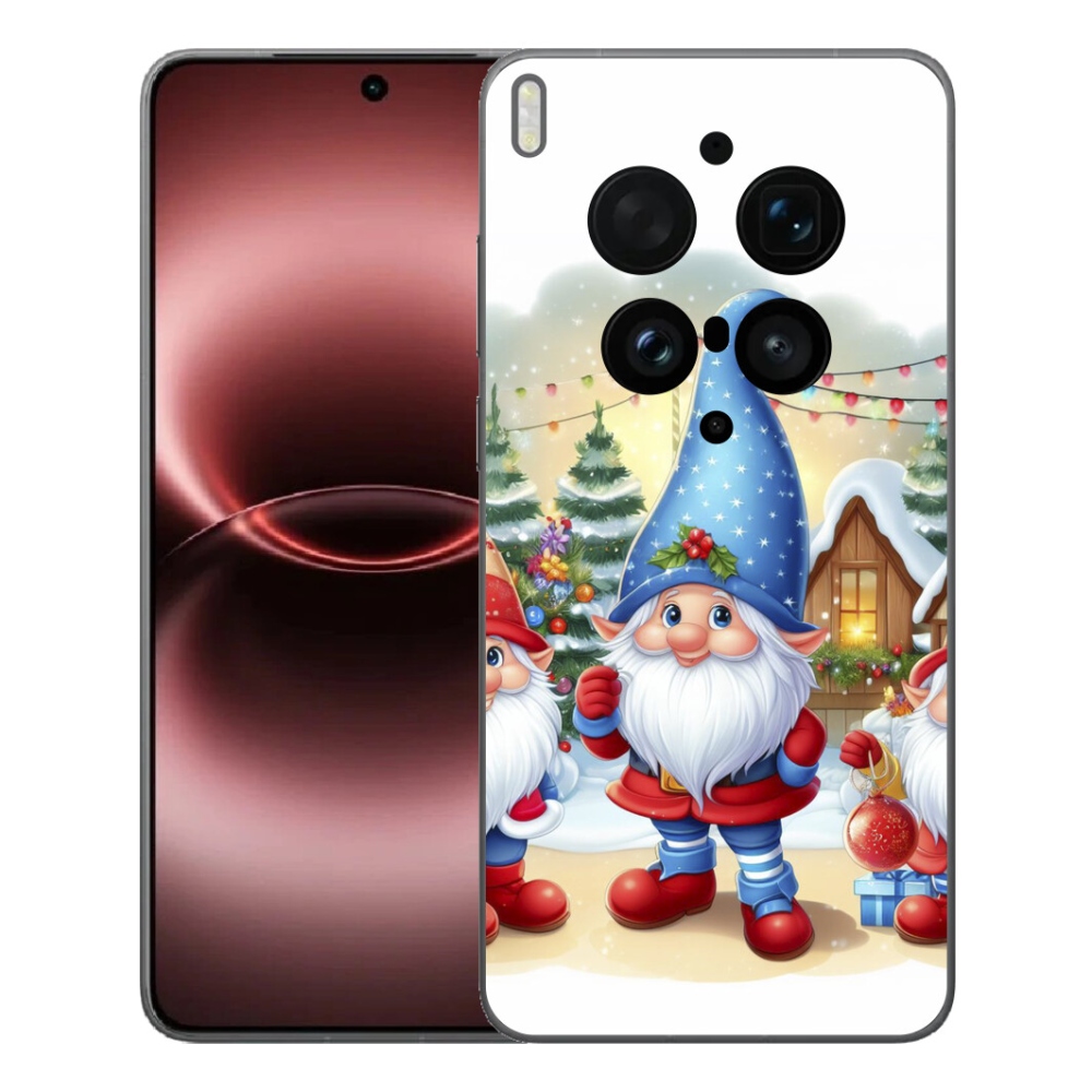 Gélový kryt mmCase na Vivo X300 Ultra - vianočné škriatkovia