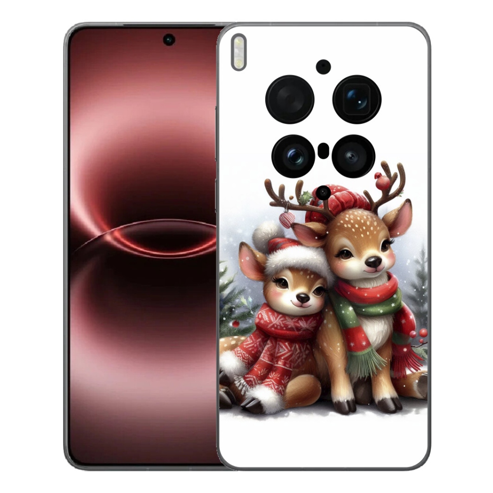 Gélový kryt mmCase na Vivo X300 Ultra - vianočné soby