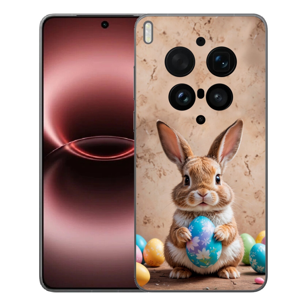 Gélový kryt mmCase na Vivo X300 Ultra - veľkonočný zajačik