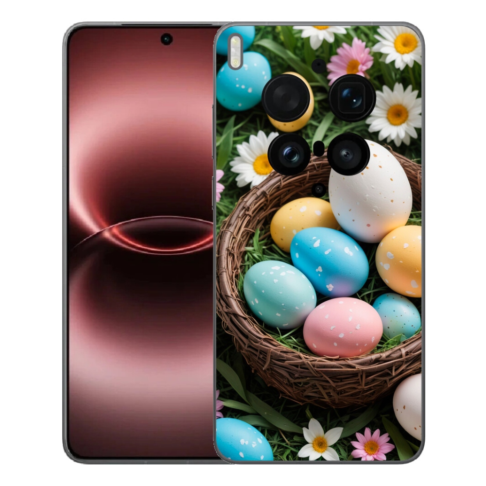 Gélový kryt mmCase na Vivo X300 Ultra - veľkonočné vajíčka 2