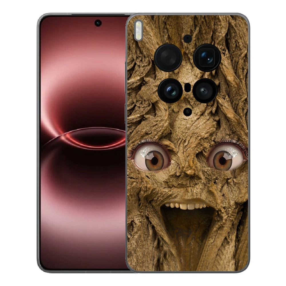 Gélový kryt mmCase na Vivo X300 Ultra - veselý strom s očami