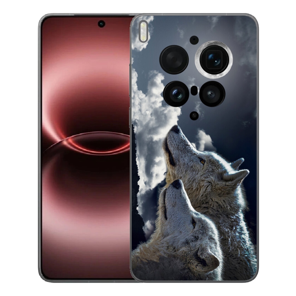 Gélový kryt mmCase na Vivo X300 Ultra - vlci