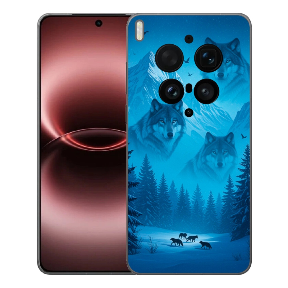 Gélový kryt mmCase na Vivo X300 Ultra - vlčia svorka