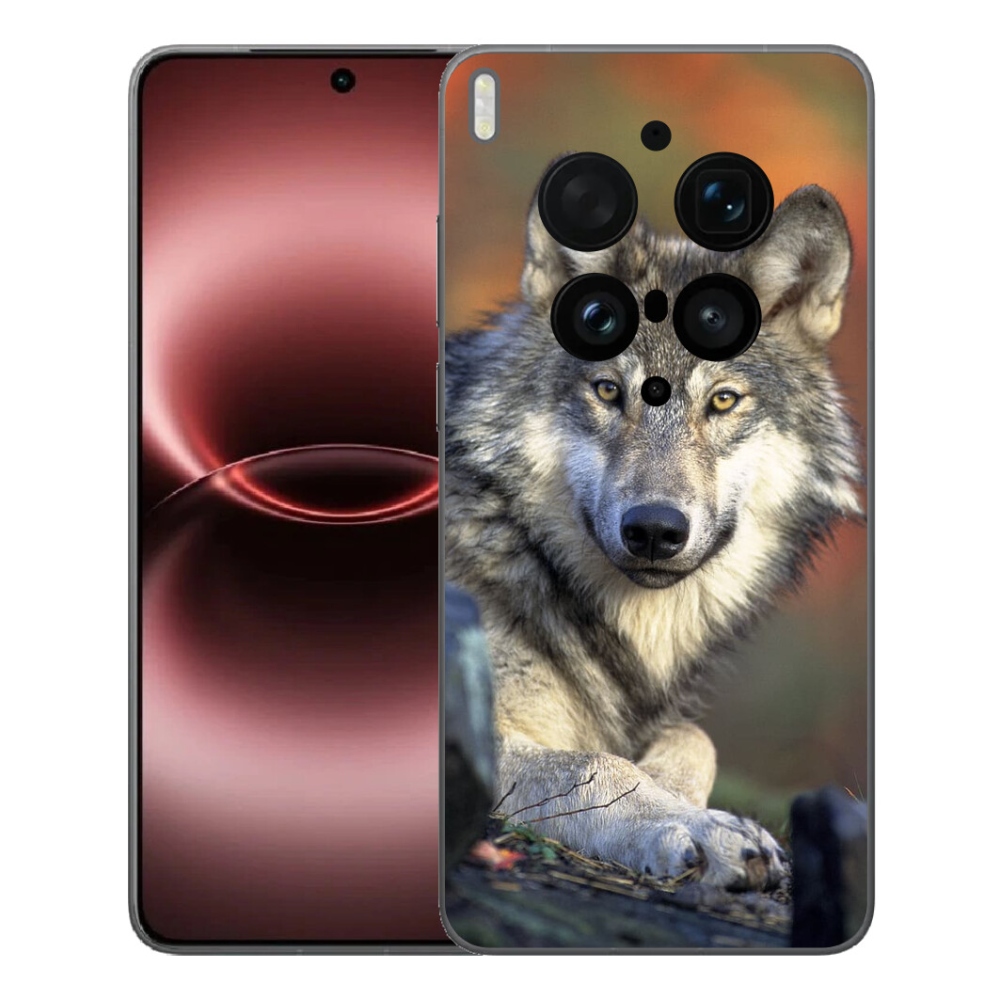 Gélový kryt mmCase na Vivo X300 Ultra - vlk