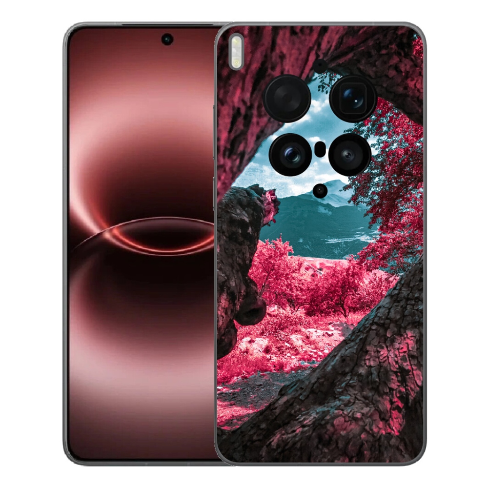 Gélový kryt mmCase na Vivo X300 Ultra - výhľad na hory
