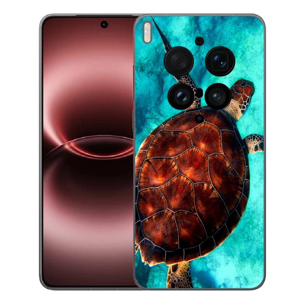 Gélový kryt mmCase na Vivo X300 Ultra - korytnačka