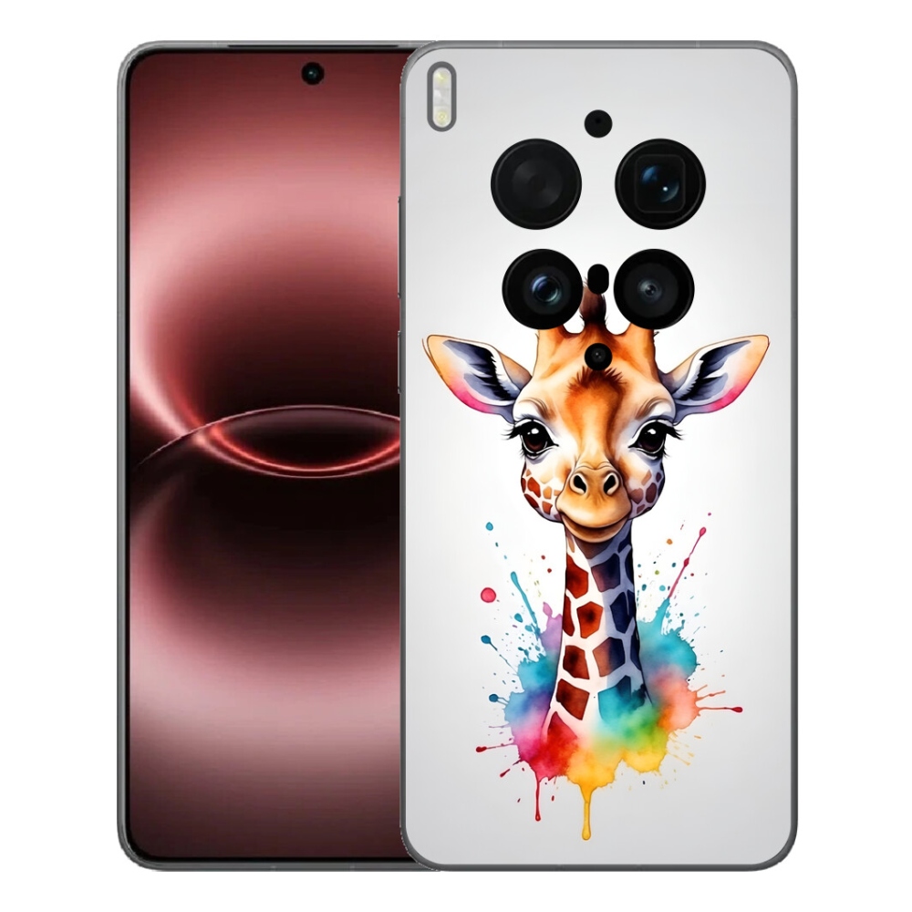 Gélový kryt mmCase na Vivo X300 Ultra - žirafa 1