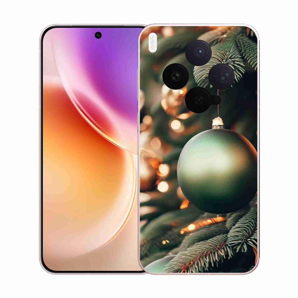 Gélový kryt mmCase na Vivo X300 - vianočné ozdoby 1