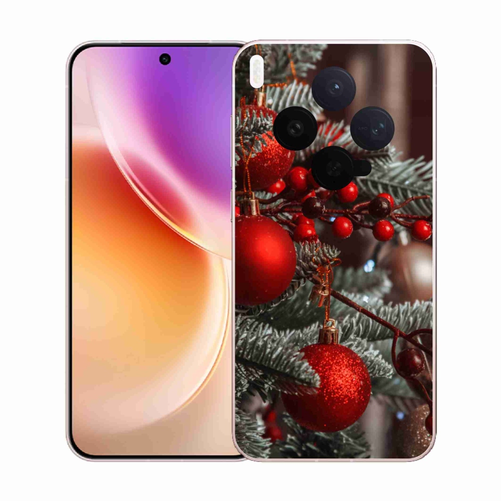 Gélový kryt mmCase na Vivo X300 - vianočné ozdoby 2