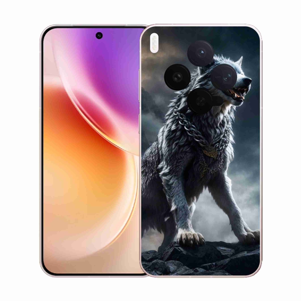 Gélový kryt mmCase na Vivo X300 - vlk 1