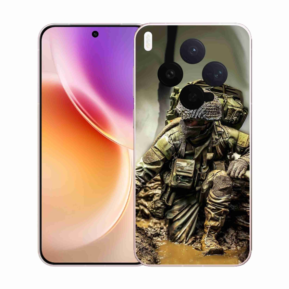 Gélový kryt mmCase na Vivo X300 - vojak