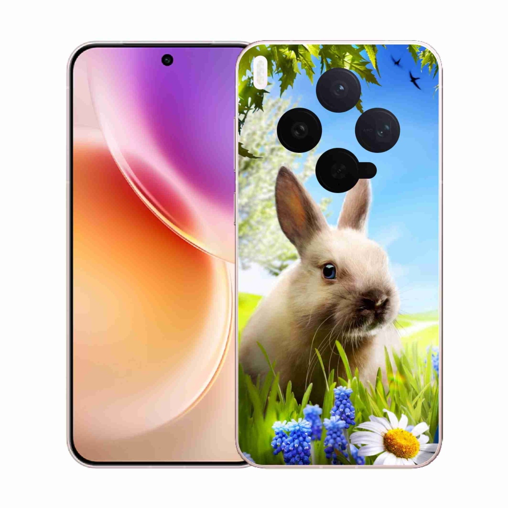 Gélový kryt mmCase na Vivo X300 - zajačik