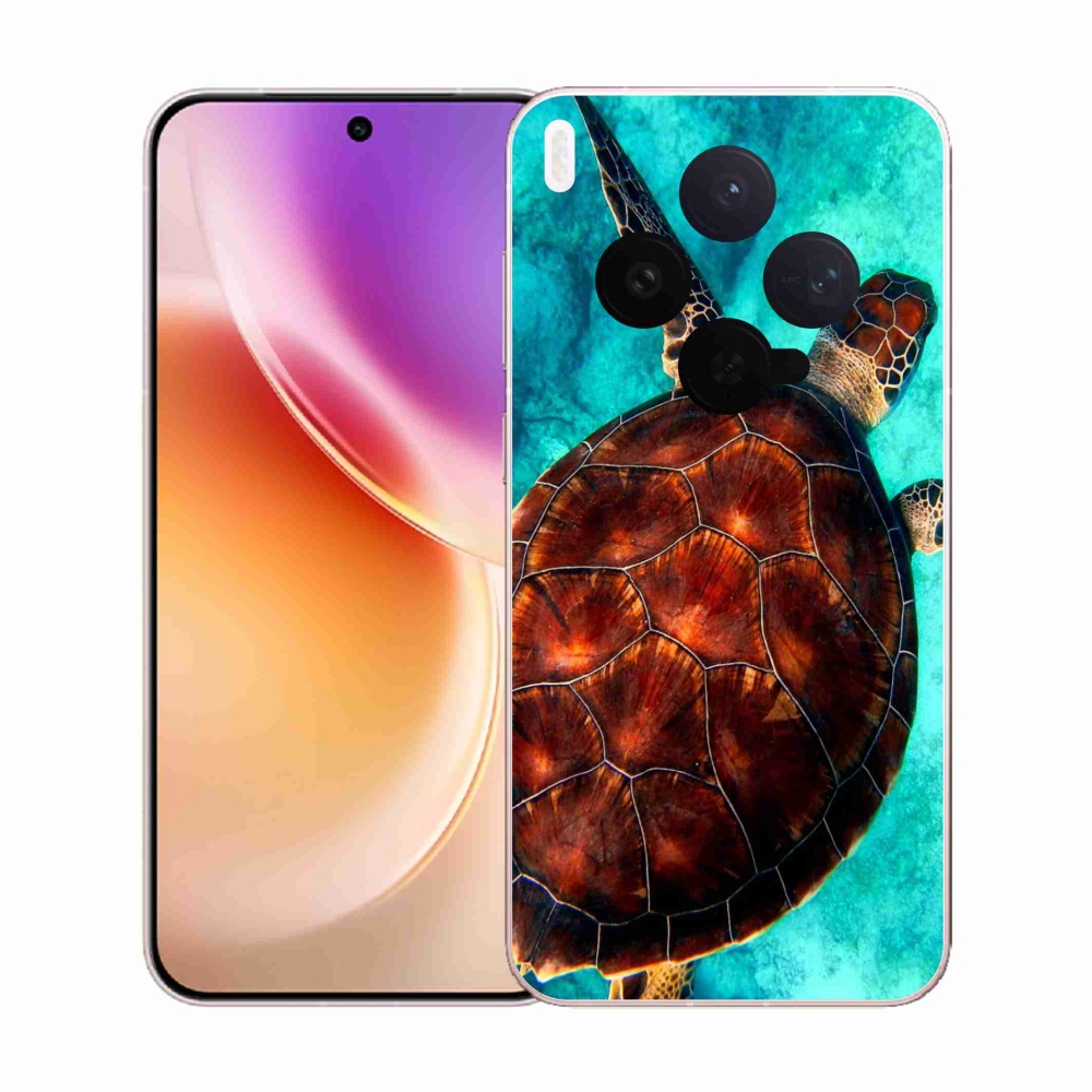 Gélový kryt mmCase na Vivo X300 - korytnačka