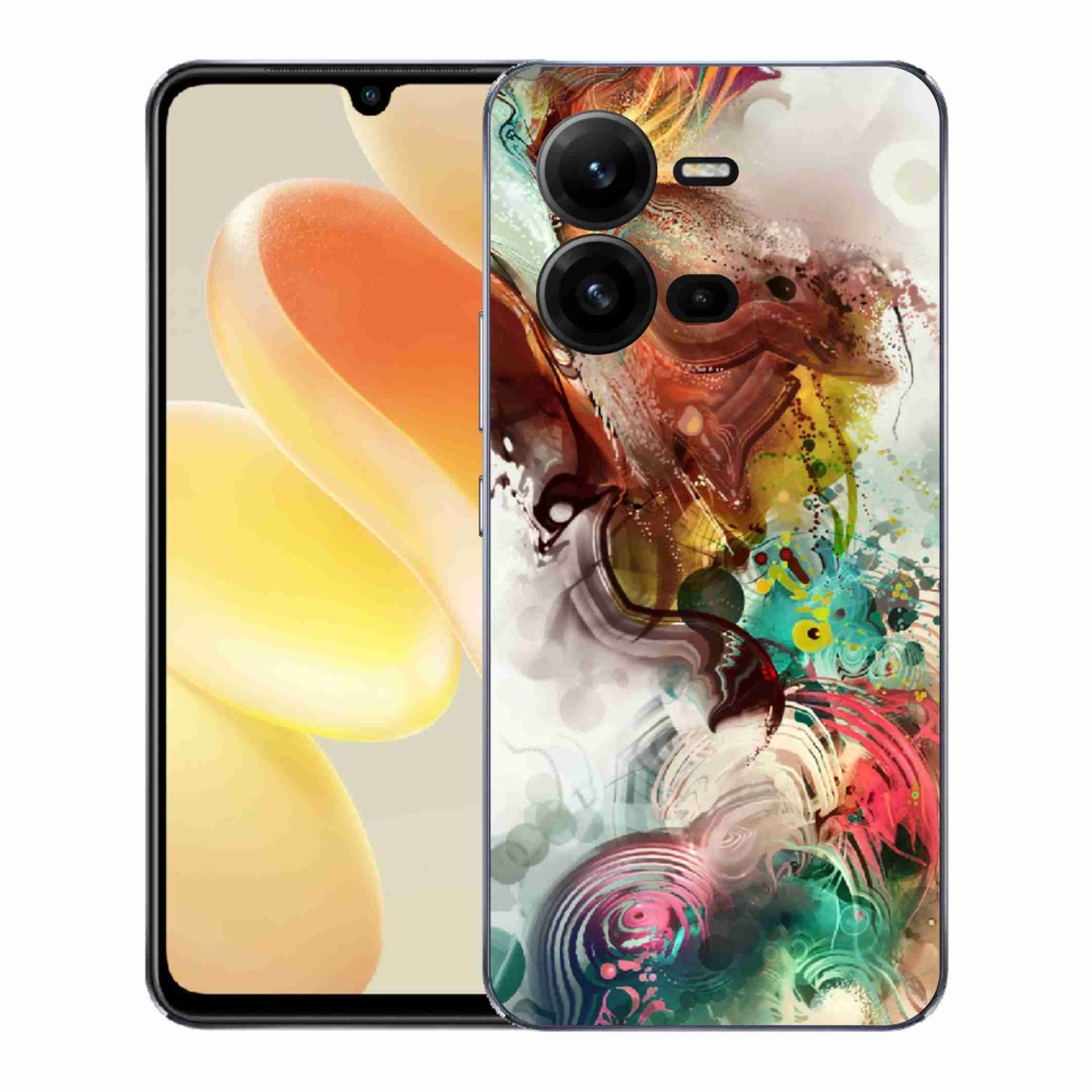 Gélový kryt mmCase na Vivo X80 Lite - abstrakt 1