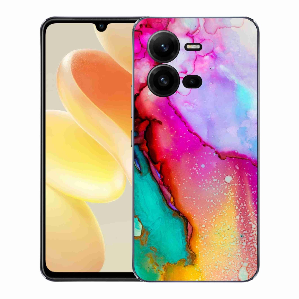 Gélový kryt mmCase na Vivo X80 Lite - abstrakt 24