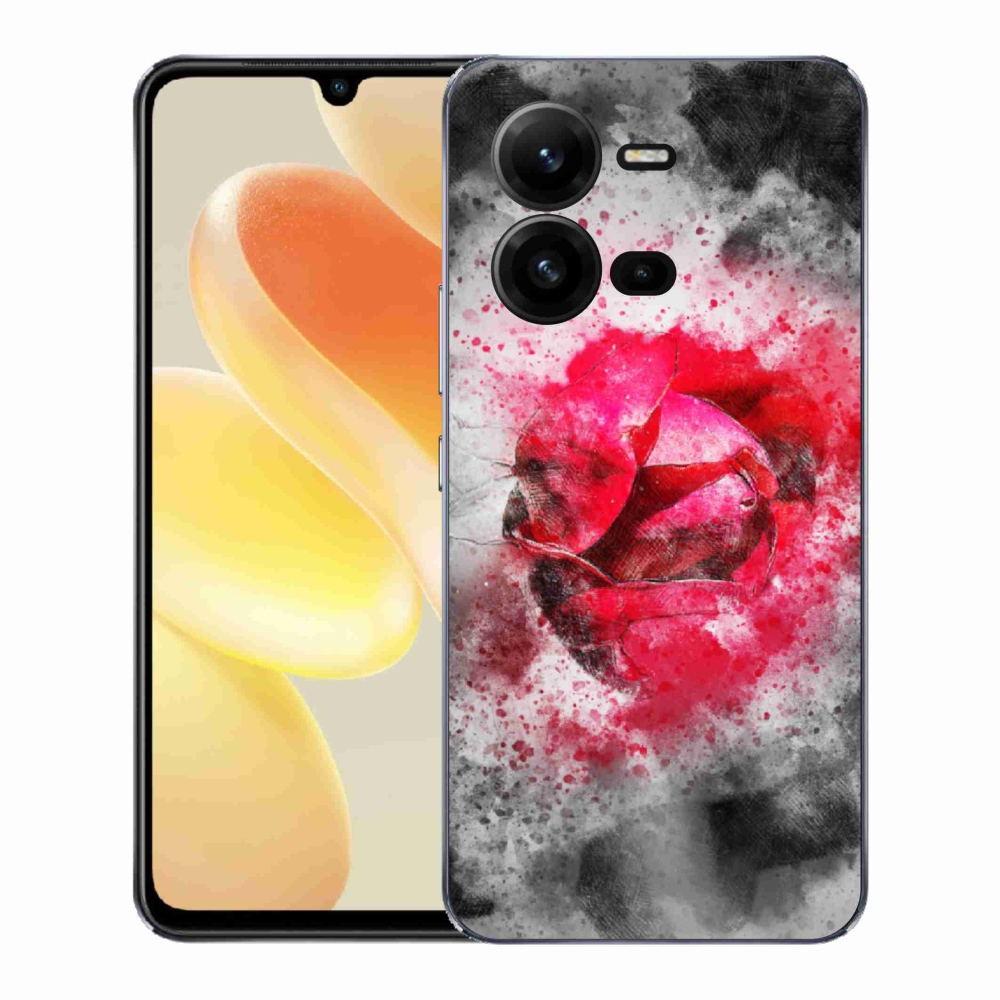 Gélový kryt mmCase na Vivo X80 Lite - abstrakt 9