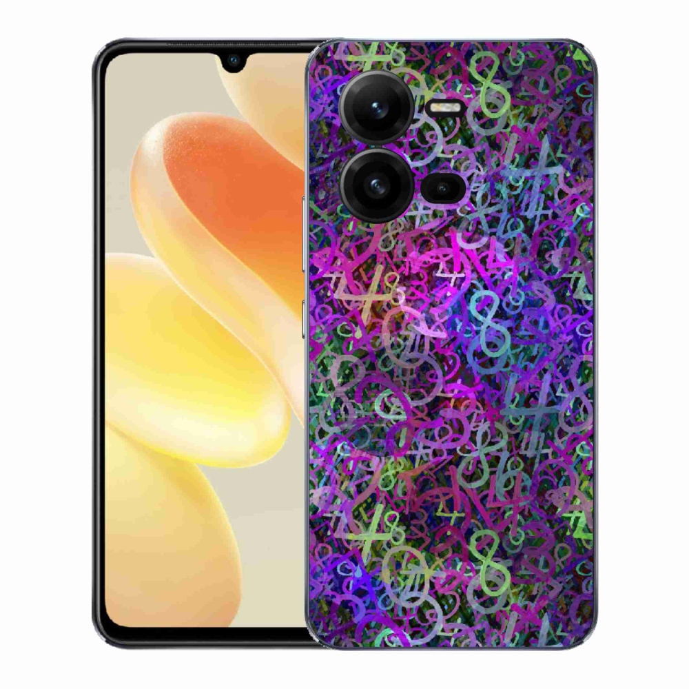 Gélový kryt mmCase na Vivo X80 Lite - abstraktný motív 25