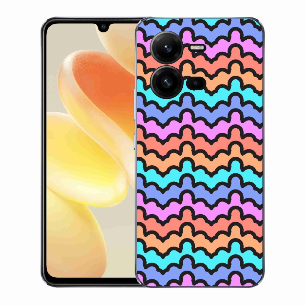 Gélový kryt mmCase na Vivo X80 Lite - abstraktný motív 30
