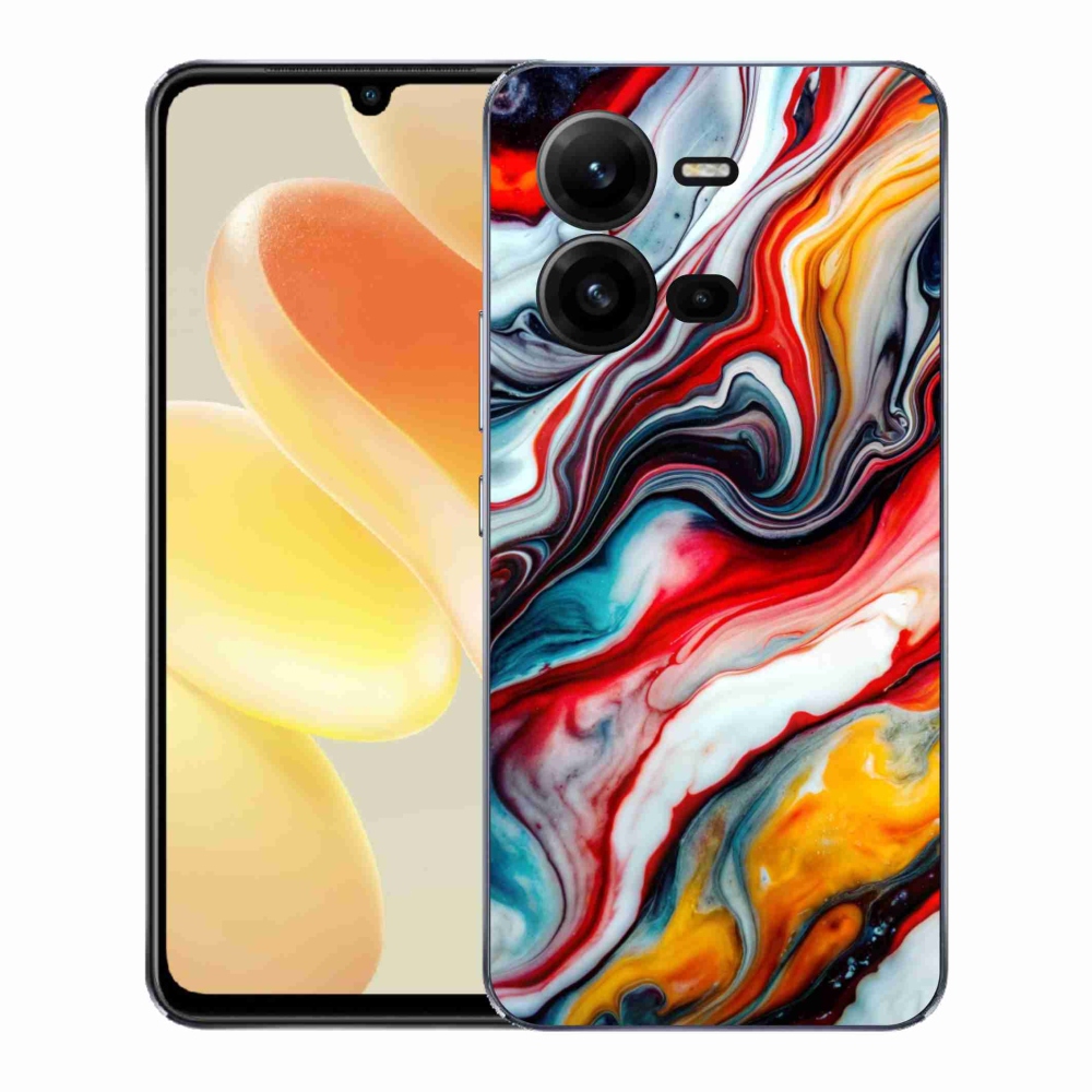 Gélový kryt mmCase na Vivo X80 Lite - abstraktný motív 35