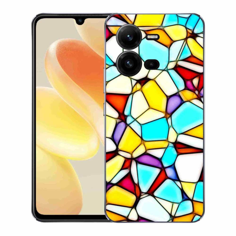 Gélový kryt mmCase na Vivo X80 Lite - abstraktný motív 40