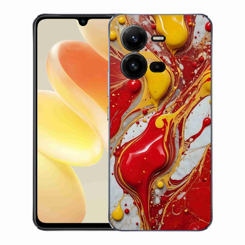 Gélový kryt mmCase na Vivo X80 Lite - abstraktný motív 42