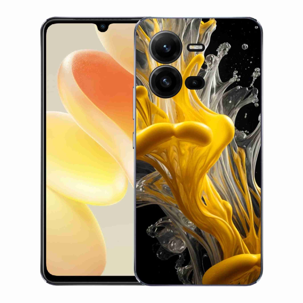 Gélový kryt mmCase na Vivo X80 Lite - abstraktný motív 48