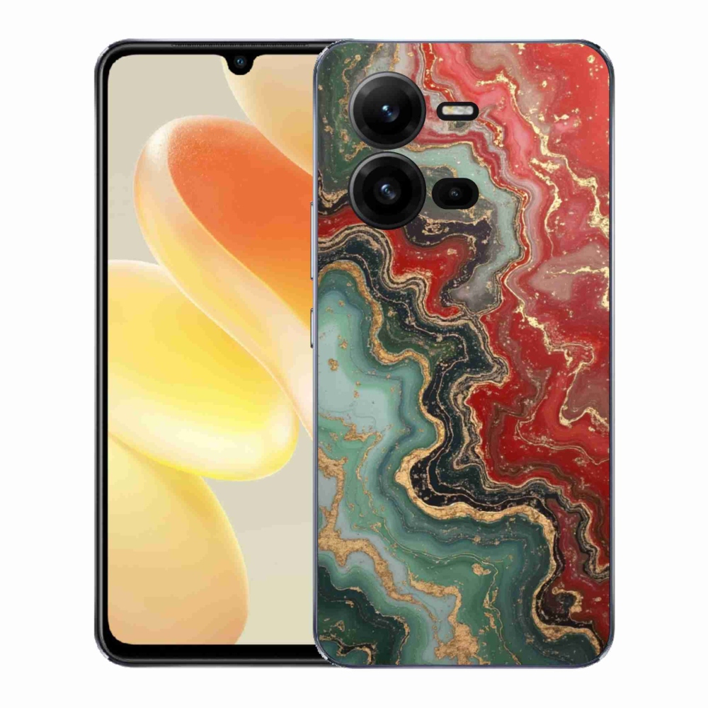 Gélový kryt mmCase na Vivo X80 Lite - abstraktný motív 55