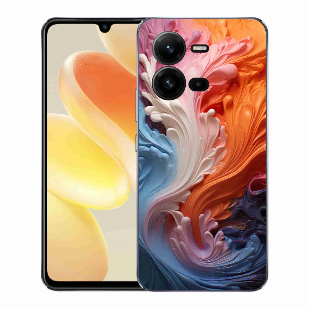 Gélový kryt mmCase na Vivo X80 Lite - abstraktný motív 8