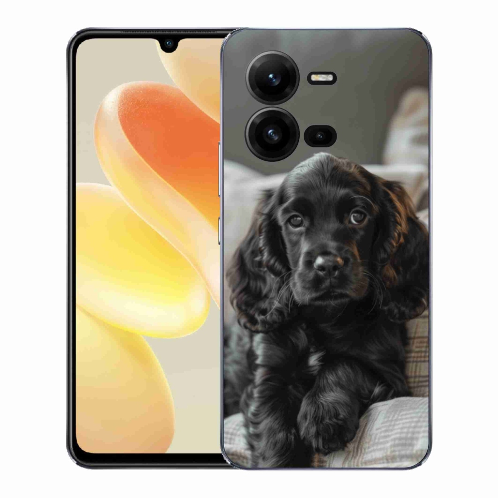 Gélový kryt mmCase na Vivo X80 Lite - anglický kokeršpaniel
