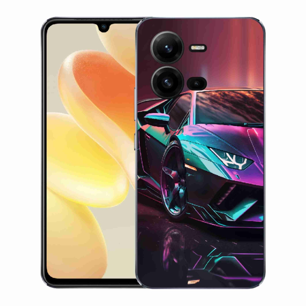 Gélový kryt mmCase na Vivo X80 Lite - auto 8