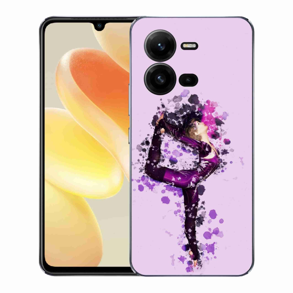 Gélový kryt mmCase na Vivo X80 Lite - baletka