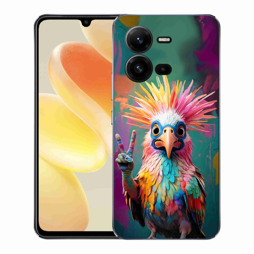 Gélový kryt mmCase na Vivo X80 Lite - farebný rebel