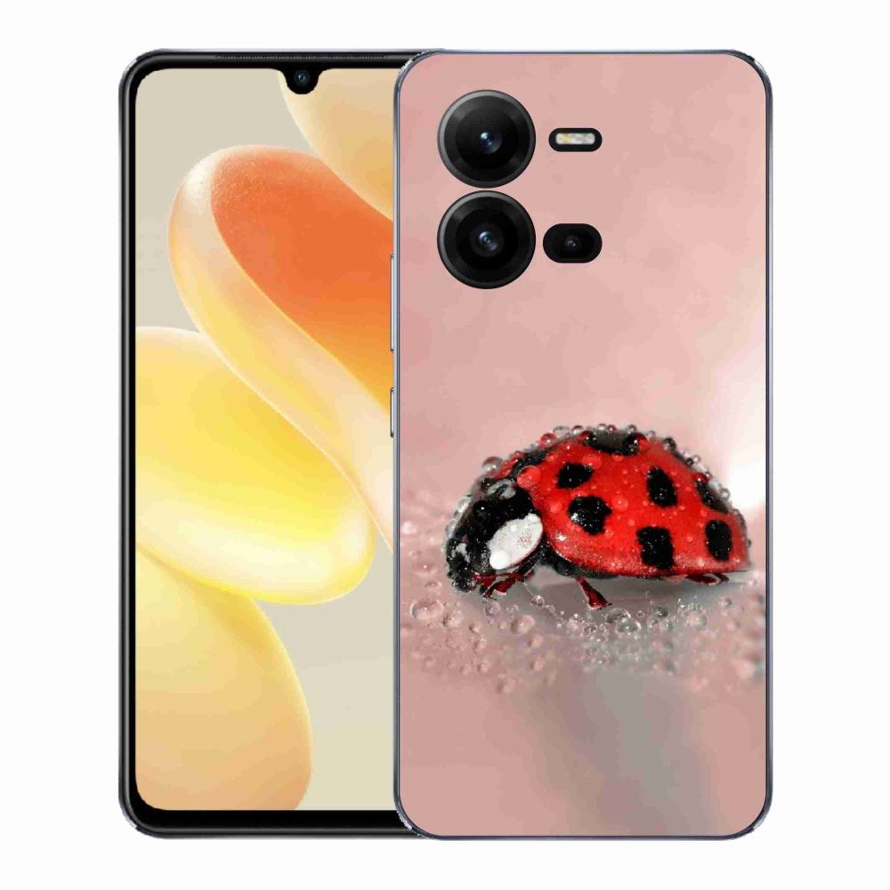 Gélový kryt mmCase na Vivo X80 Lite - lienka