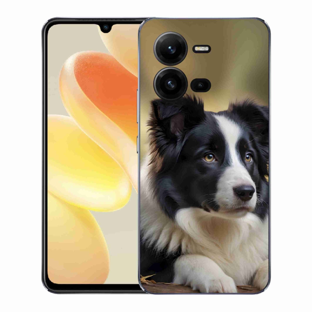 Gélový kryt mmCase na Vivo X80 Lite - border kólia 2