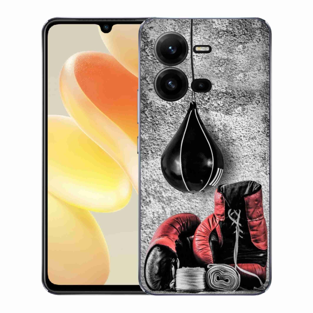 Gélový kryt mmCase na Vivo X80 Lite - boxovacie vrece a rukavice