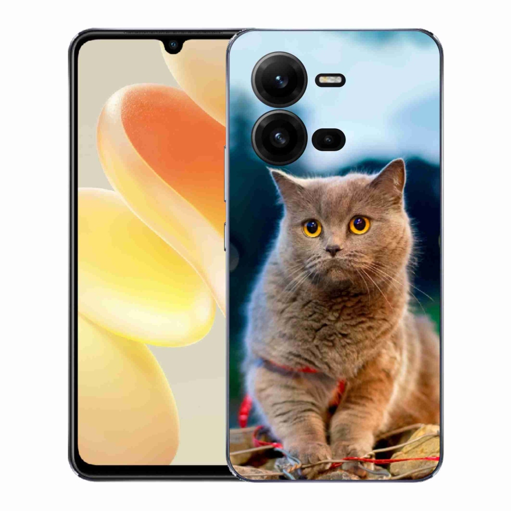 Gélový kryt mmCase na Vivo X80 Lite - britská modrá 2