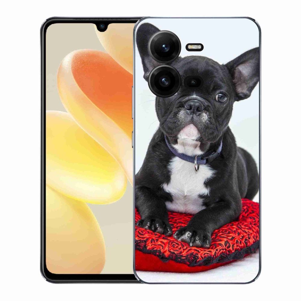 Gélový kryt mmCase na Vivo X80 Lite - buldog